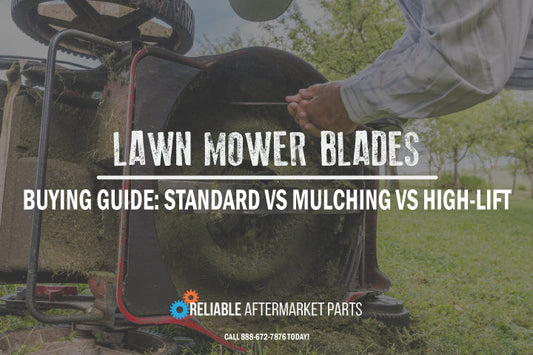 Lawn Mower Blade Buying Guide: Standard vs. Mulching vs. High-Lift