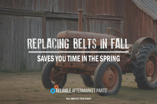 Why Replacing Worn Belts in the Fall Saves You Time in the Spring