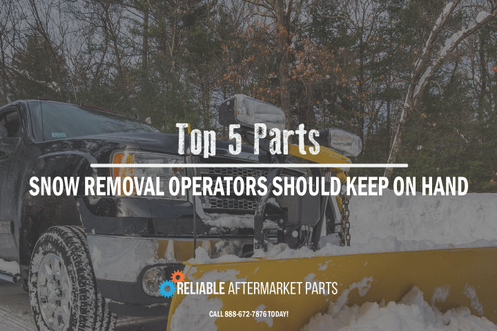 Pick Up Truck with Snow Blade/Plow in front