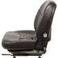 One New Aftermarket Seat with Mechanical Suspension Black Vinyl 04052900