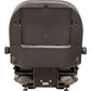 One New Aftermarket Seat with Mechanical Suspension Black Vinyl 04052900