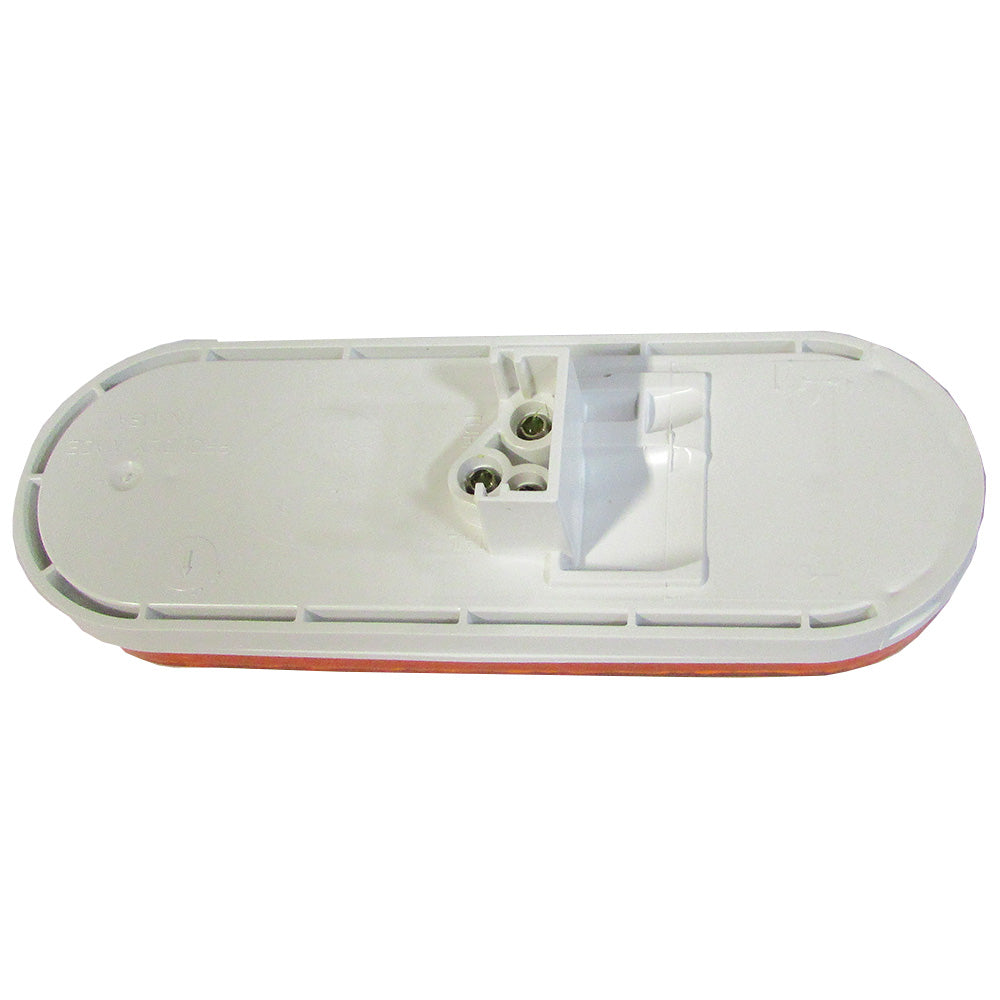 6" Oval Orange LED Light Fits Peterbilt Replaces 1-019-03-300