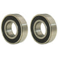 Qty 2: Bearing Fits Toro Replaces 104-3096
