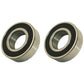 Qty 2: Bearing Fits Exmark Replaces 1-413111