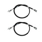 10111258 2PC Brake Cable Set Fits Club Car 1981-1999 DS Gas & Electric Golf Cart