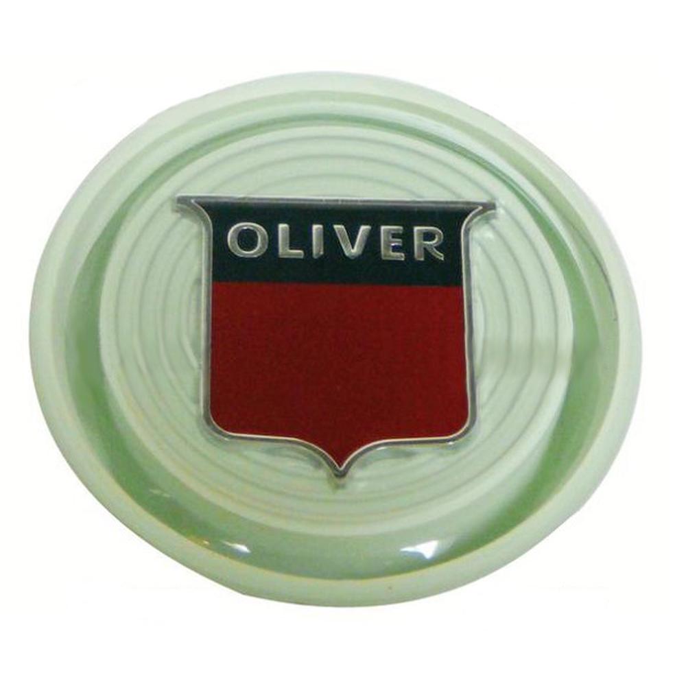 R4491 White Color Steering Wheel Cap 2 11/16"  For Oliver Tractor