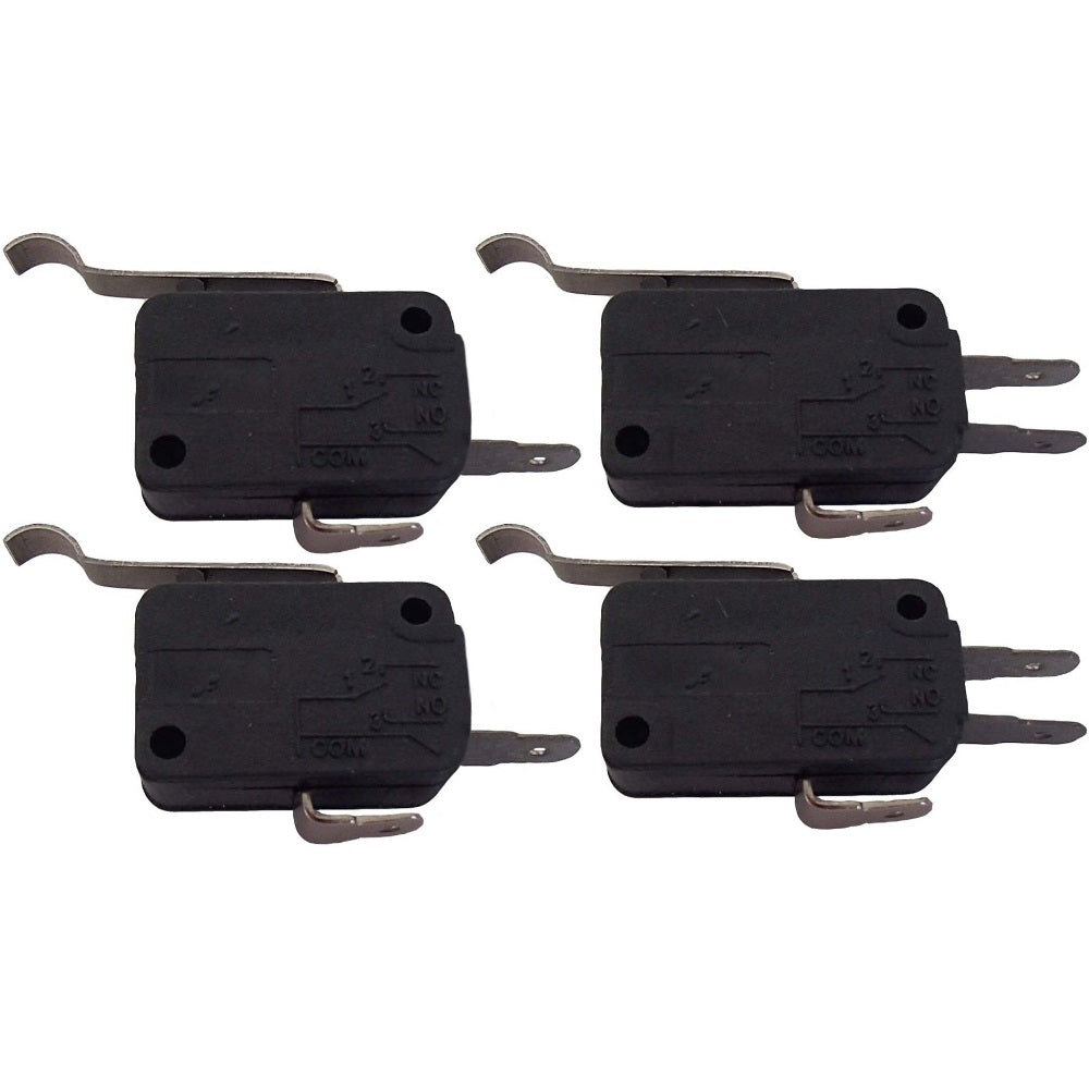 Two & Three Prong Micro Switch Set Fits Club Car Golf Cart 1014805 1014806 (4Pc)