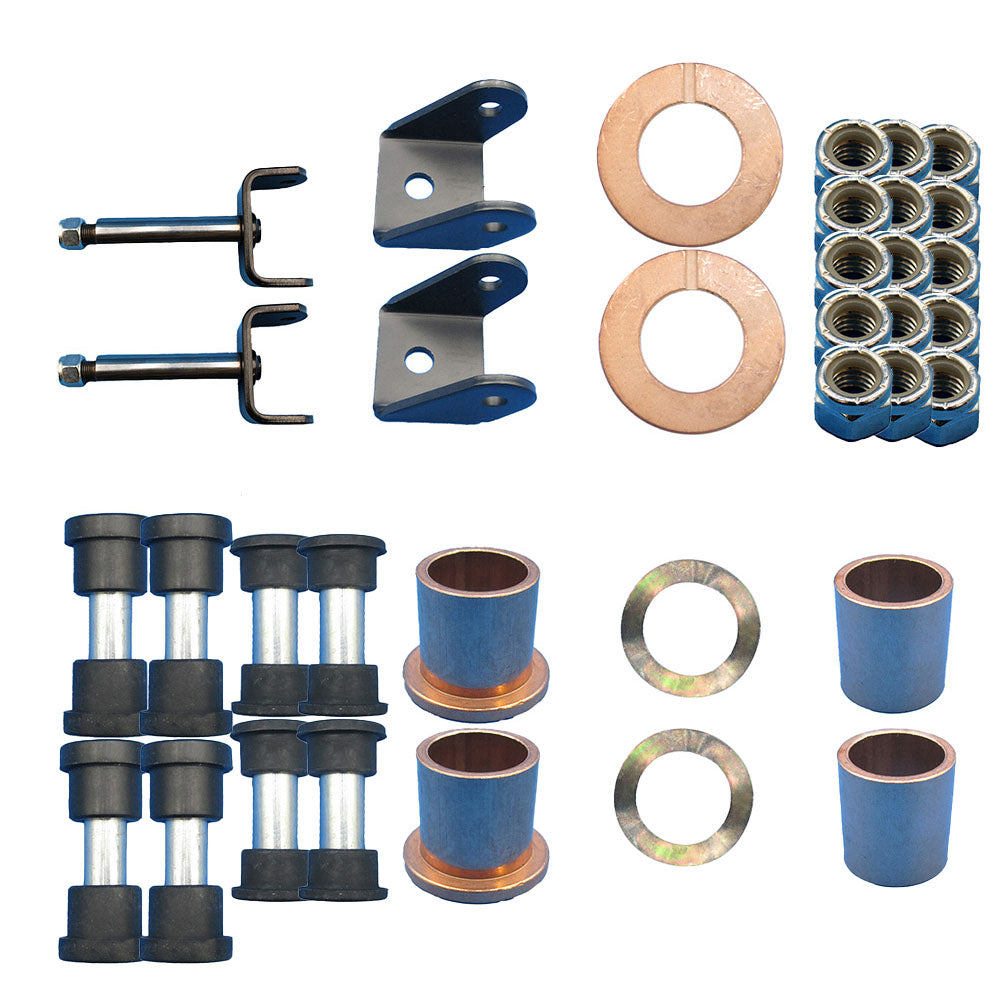 (1) New Aftermarket Front End Repair Kit Fits Club Car 93-Up DS Golf Cart Models