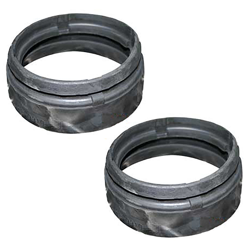 2 HEADLIGHT RUBBER RING RETAINERS Fits Massey Ferguson LIGHT MF 52A BACKHOE 54A