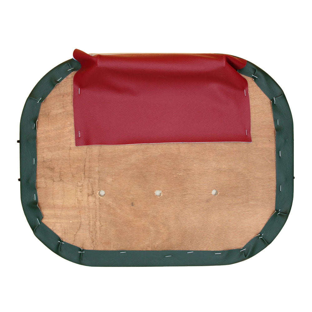 102B One New White & Green Seat Cushion Fits Oliver 1500, 1550, 1555, 1600