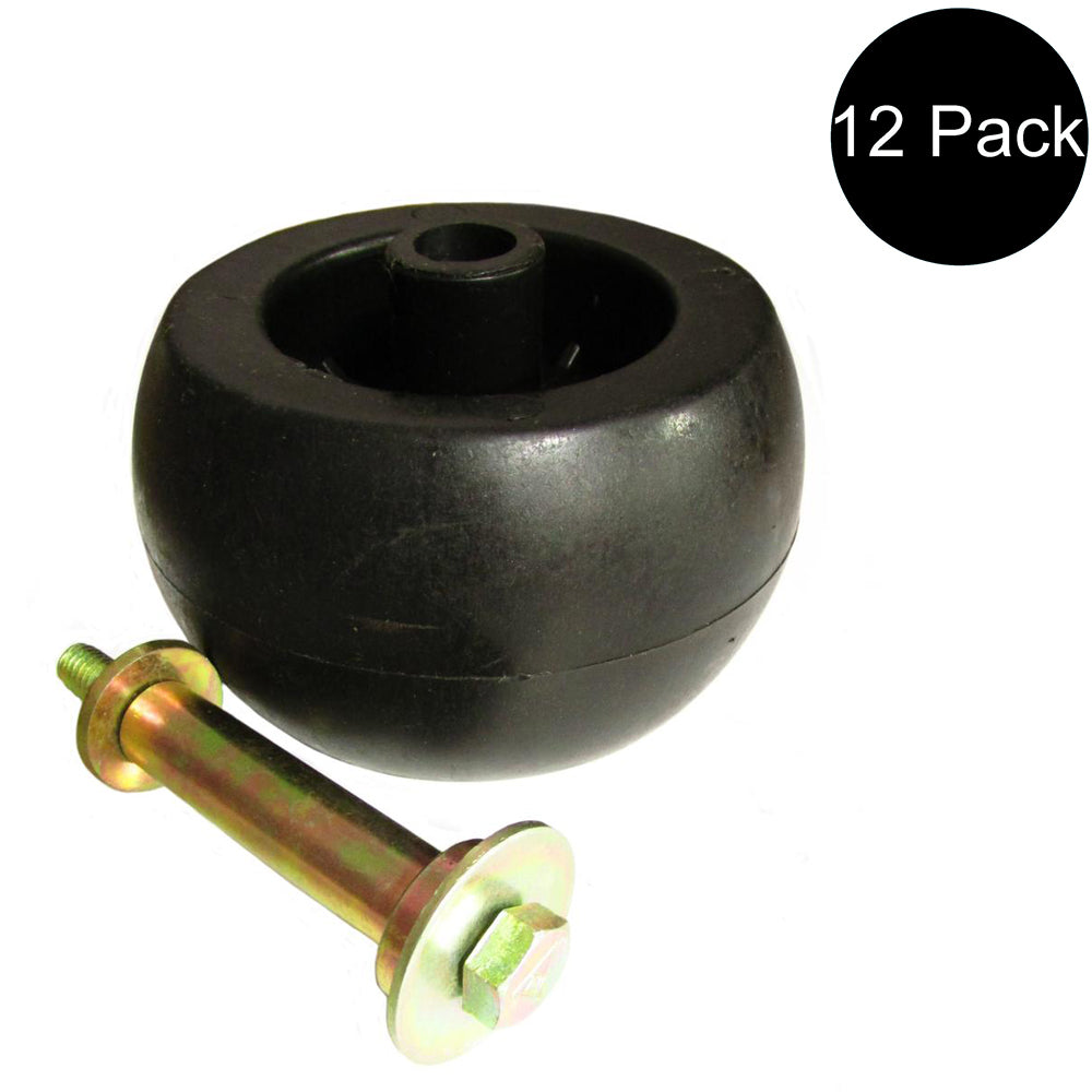 Qty 12: Deck Wheel Kit Fits Exmark Replaces 103-3168