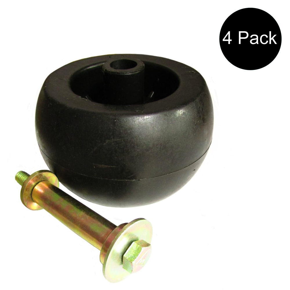 (Pack of 4) Deck Wheels Fits Toro & Fits Exmark 109-9011 116-9981 1033168