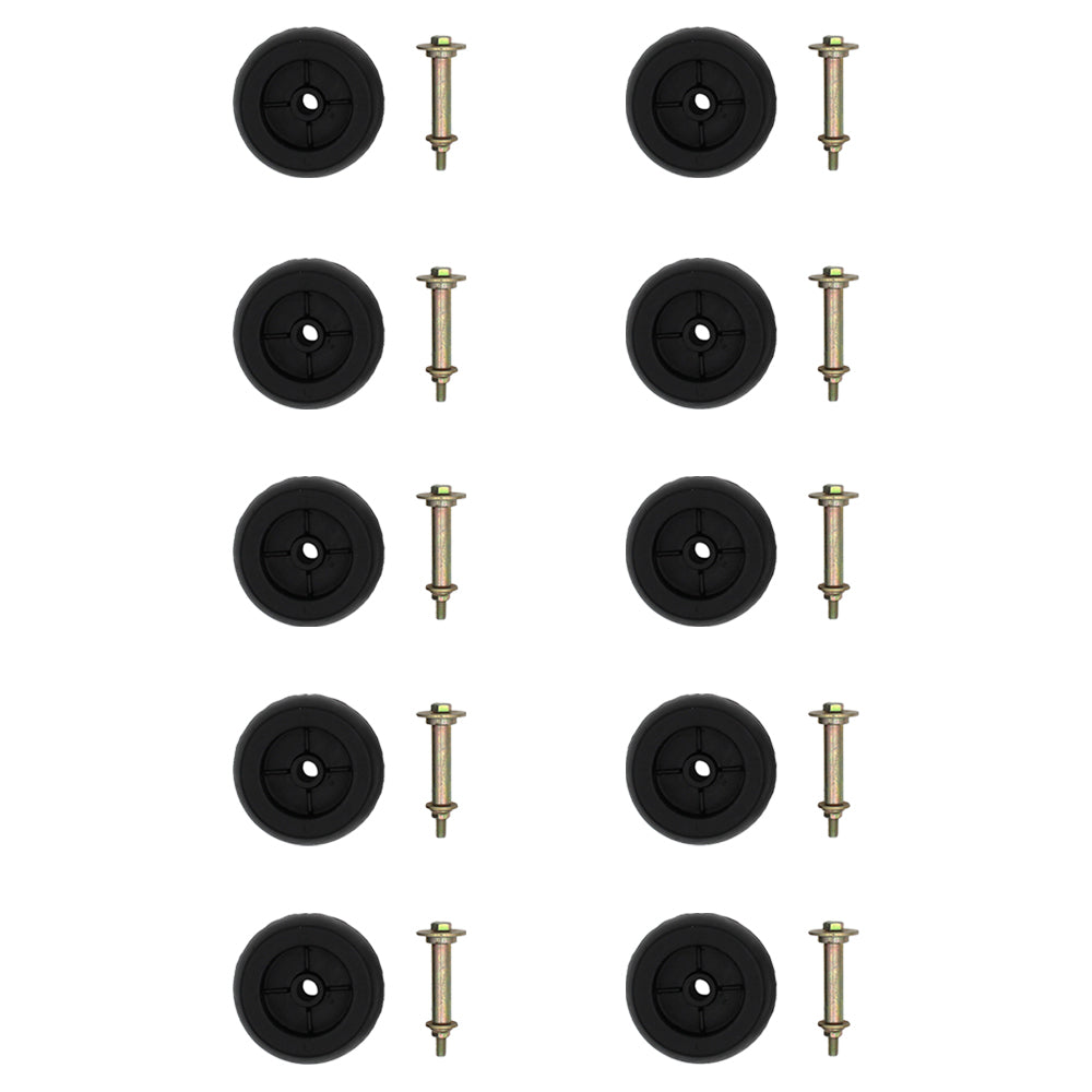 Qty 10: Deck Wheel Kit Fits Exmark Replaces 103-3168