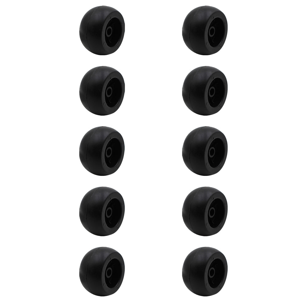 (10) Anti Scalp Deck Wheel Roller Kit with Hardware Fits Exmark Mower 103-3168