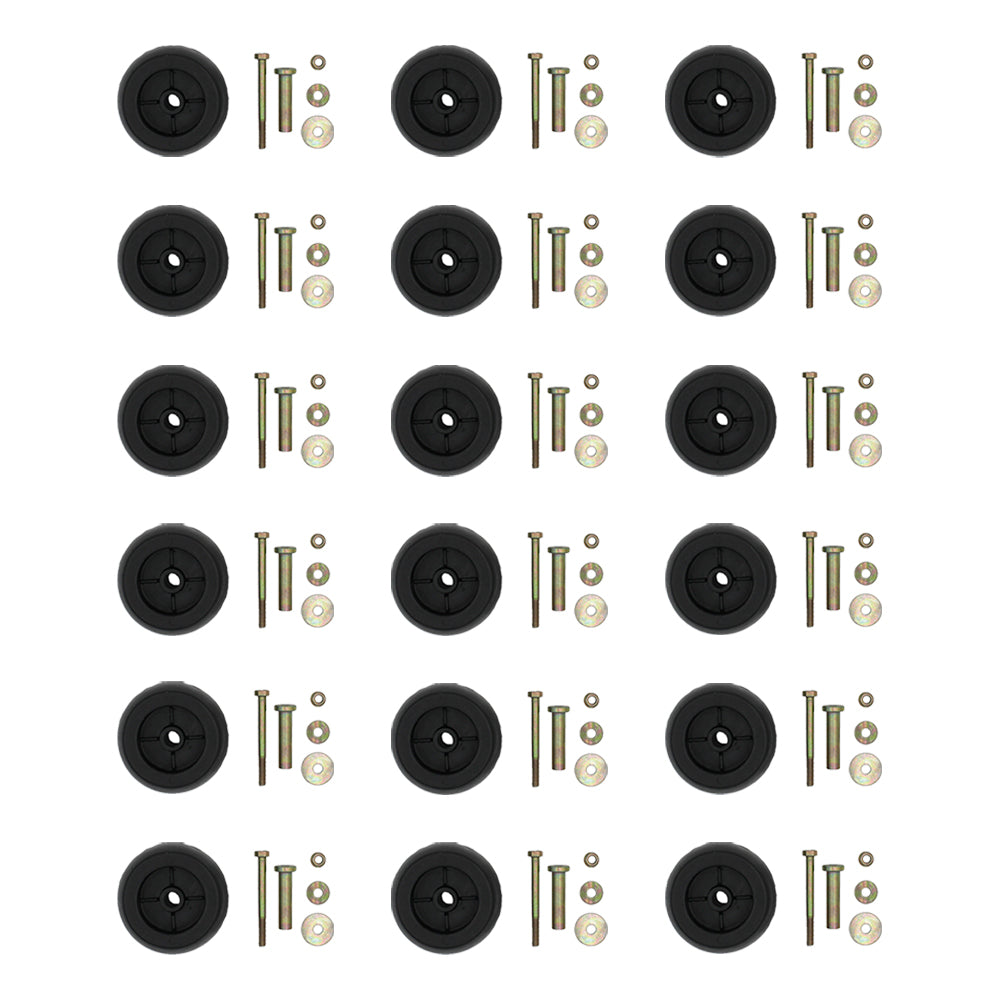 Qty 18: Deck Wheel Kit
 Fits Exmark Replaces 103-3168