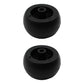 2Pk Anti Scalp Mower Deck Wheel Roller Kit w Hardware For Stander Wright Sentar