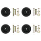 Qty 4: Deck Wheel Kit Fits Toro Replaces 103-3168_x4