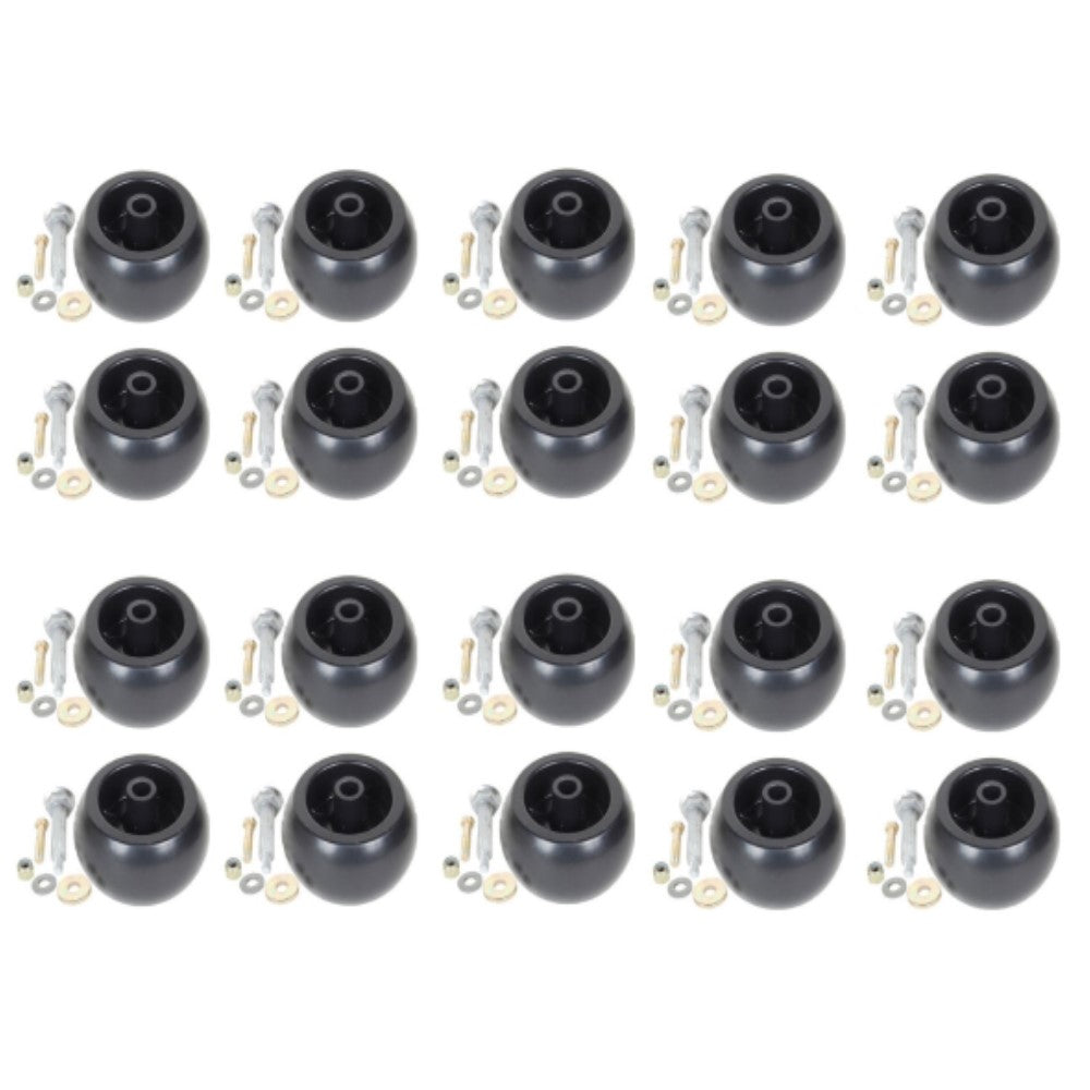 Set of 20 Scalp Wheel Kits With Hardware Fits Exmark Lazer Z 116-9981
