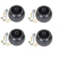 4 Wheels fit Fits Exmark 103-4051 Lazer Z AC AS XP XS Turf Ranger Tracer Deck