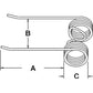 Baler Tooth Fits Case/International Harvester Replaces A-ZA103012