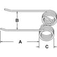Baler Tooth Fits New Idea Replaces 106550