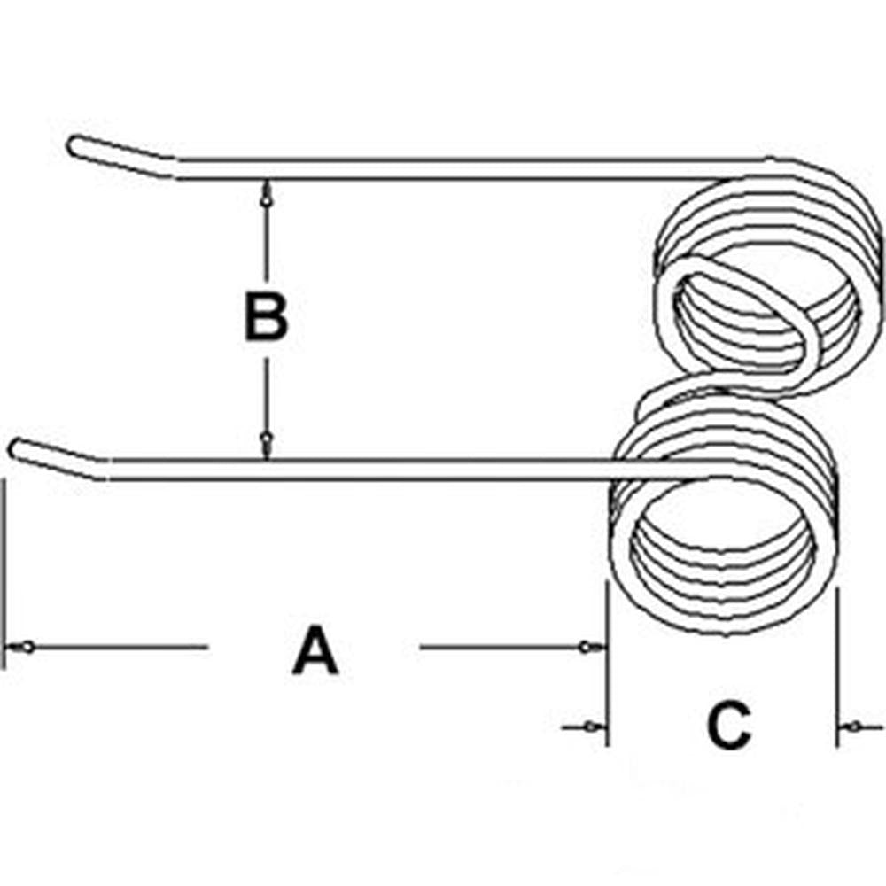 103012 Baler Tooth for New Idea Round Baler Models
