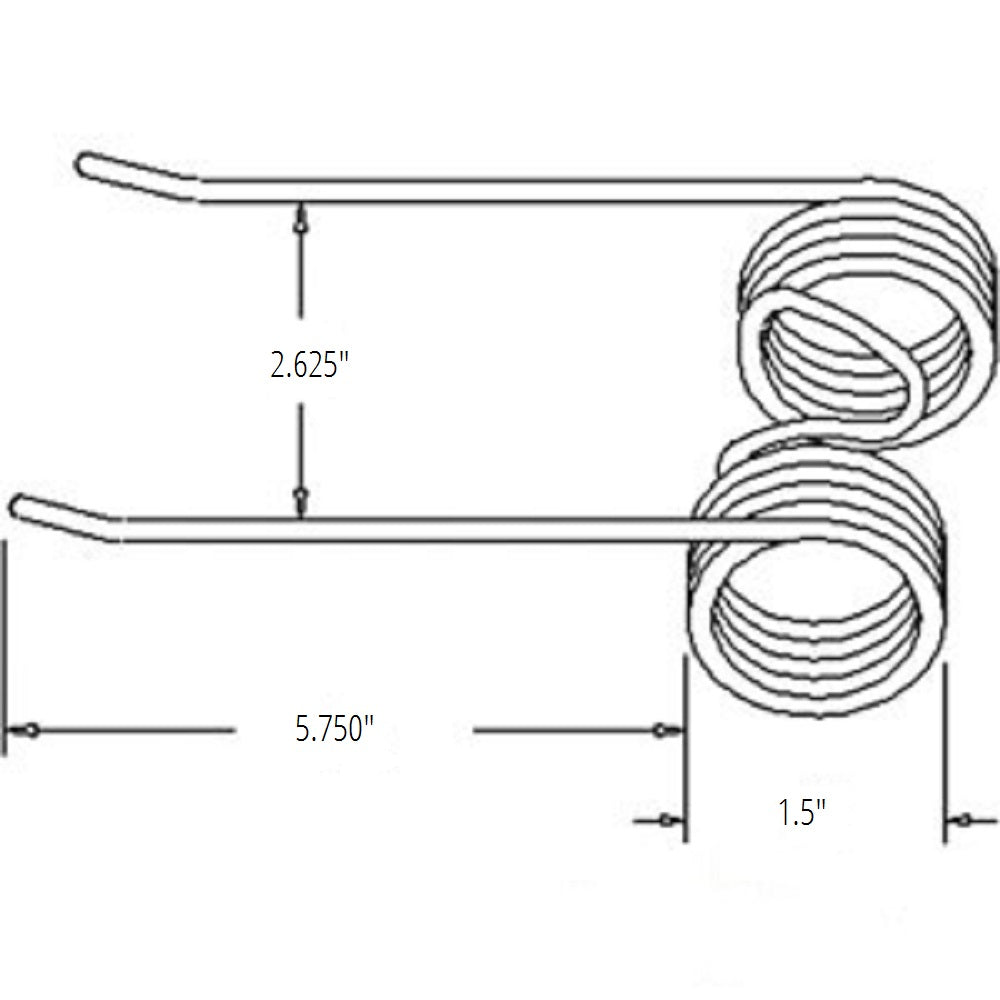 103012 Baler Tooth for New Idea Round Baler Models