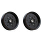 QTY 2: Flat Idler Pulleys Fits John Deere Replaces TCA19779