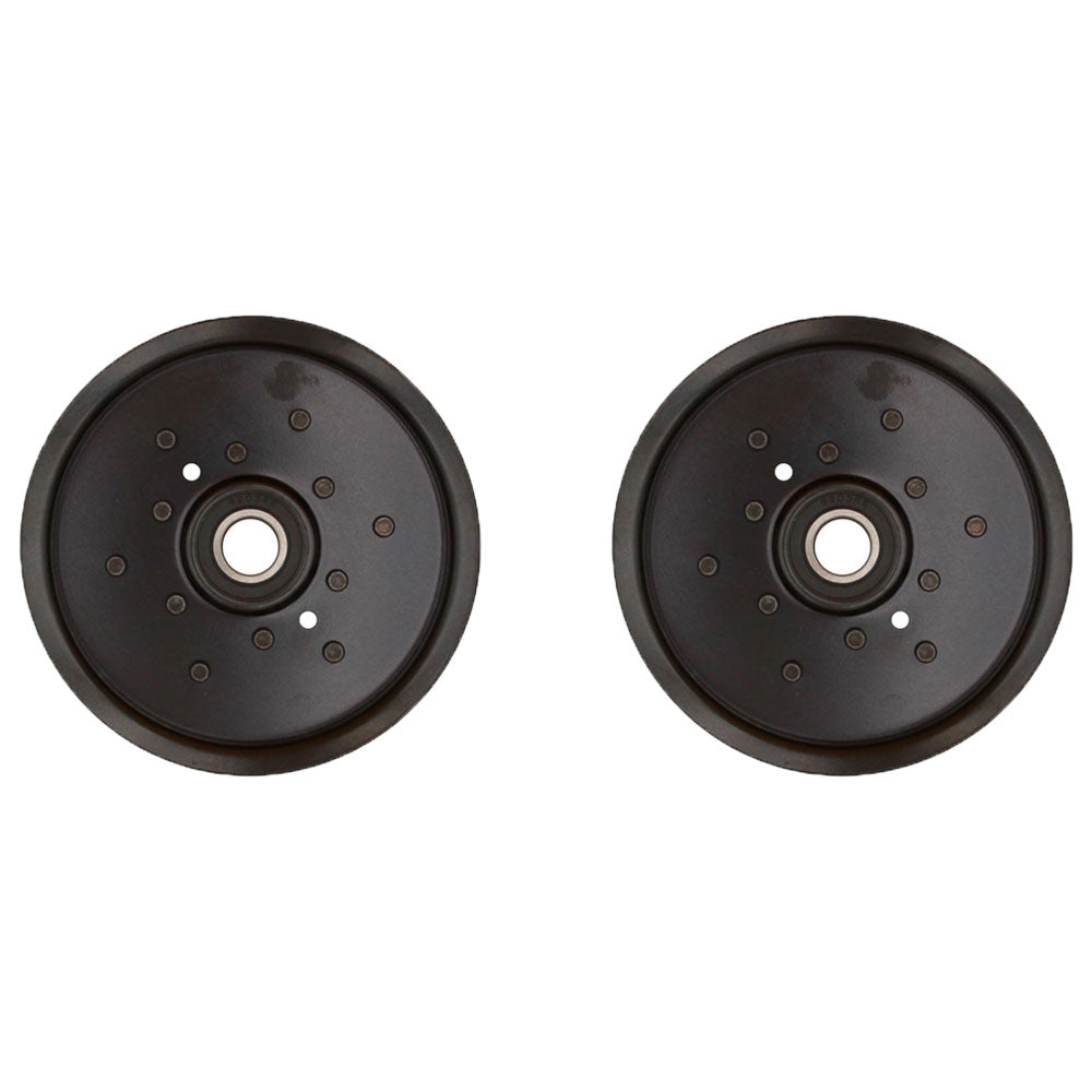 QTY 2: Flat Idler Pulleys Fits John Deere Replaces TCA19779