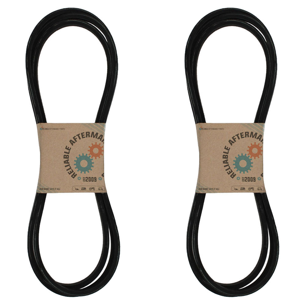 Qty. 2: Deck Belts Fits Husqvarna Replaces 522795901