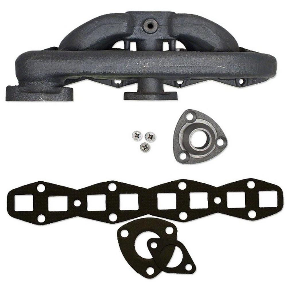 Manifold with Flange & Gasket Set Fits Massey Ferguson Replaces 1750045M1