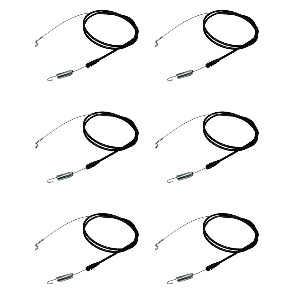 Qty 6: 68" Traction Drive Cable  Fits Toro Replaces 105-1845