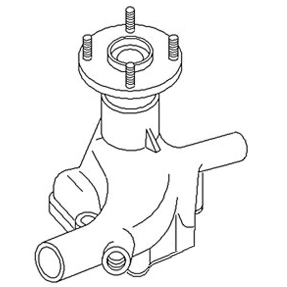 Water Pump Fits 274 (W 284 (W Fits Nissan Diesel Engine) 1058287C91 1058287C91-A