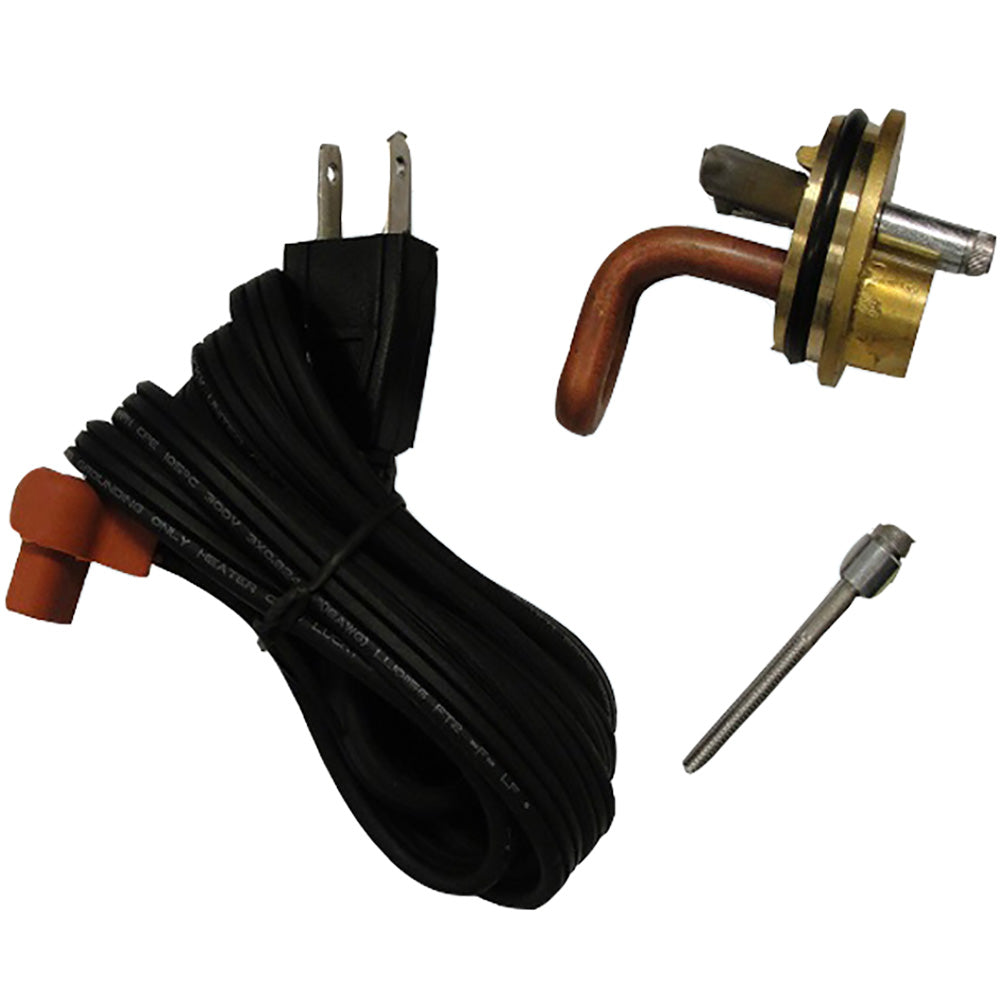 One New Aftermarket Engine Block Frost Plug Heater 600 Watt Forged Brass Body