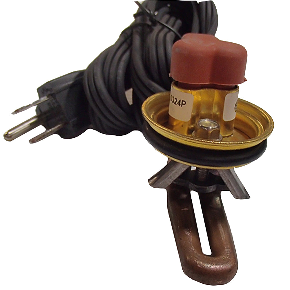 One New Aftermarket Engine Block Frost Plug Heater 600 Watt Forged Brass Body