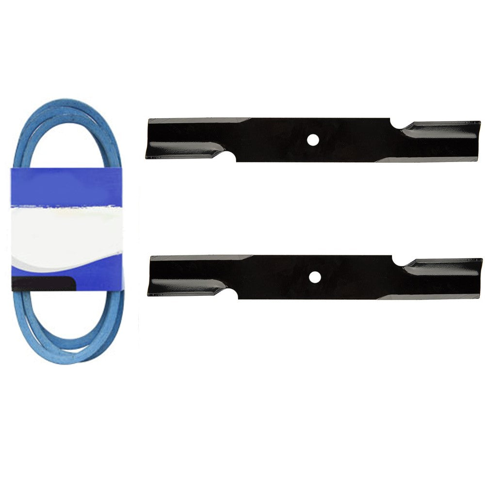 Blades & Belt Set for 36" Decks Fits Yazoo/Kees Replaces 100341