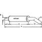 MMS021 Muffler (horizontal round body) Fits Minneapolis Moline