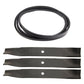 Mower Deck Blade & Belt Set Fits Lawn-Boy Replaces 110-6837-03