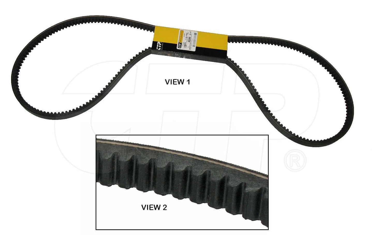 1100375 V-Belt Single Fits Caterpillar Models