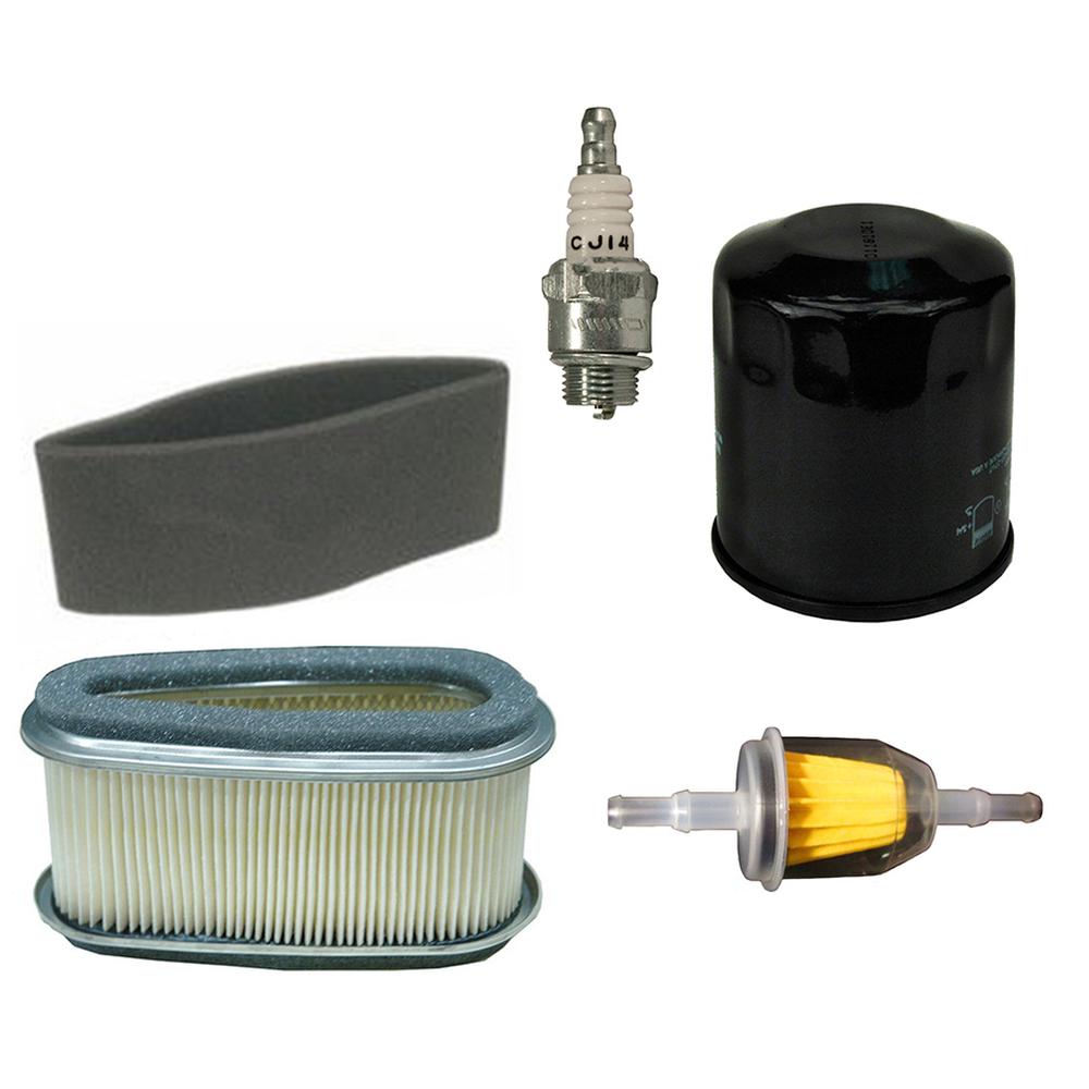 Tune Up Kit Air, Fuel & Oil Filters FC420V 14 HP Engine 11013-2141, 25 050 22-S