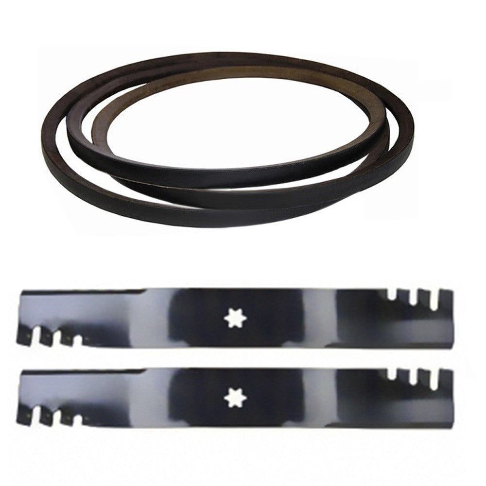 954-04045 Replacement Belt & Blades Deck Kit 742-0616 Fits Cub Cadet Fits MTD