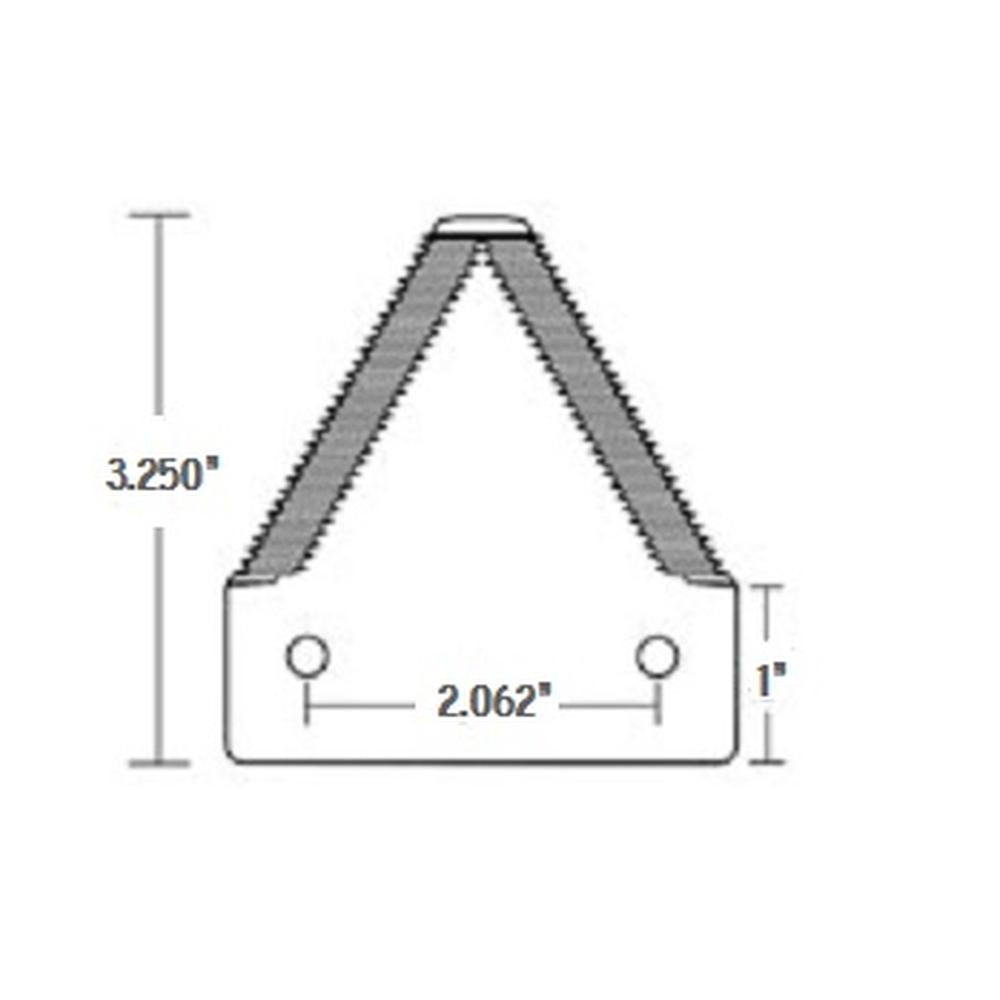 112074A1 Grain Head Sickle Section Tooth Fits Case/International Harvester 1010