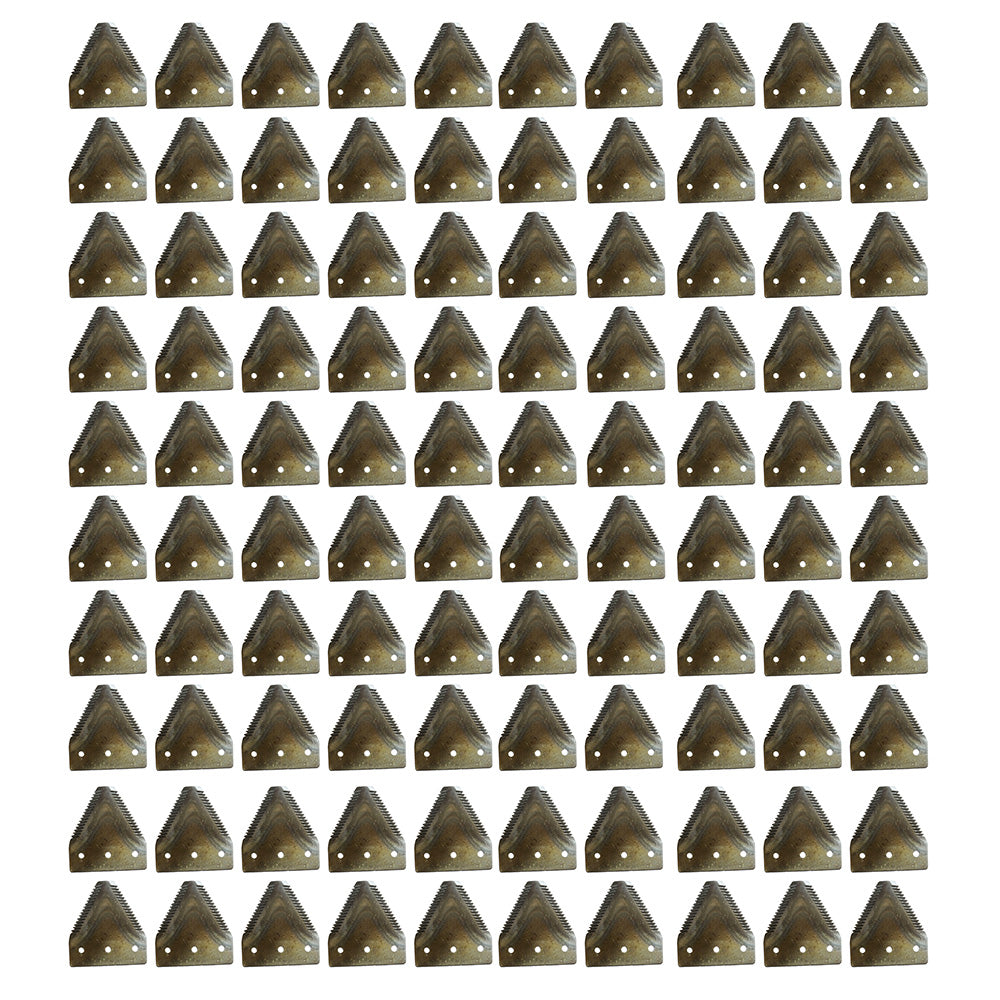 112074A1 Pack of (100) Sickle Sections Fits Case IH Mower 1100 1200 1300