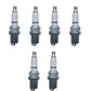 6 Spark Plugs For Mower Snow Blower Generator Tiller RC14YC CS6 BKR5E