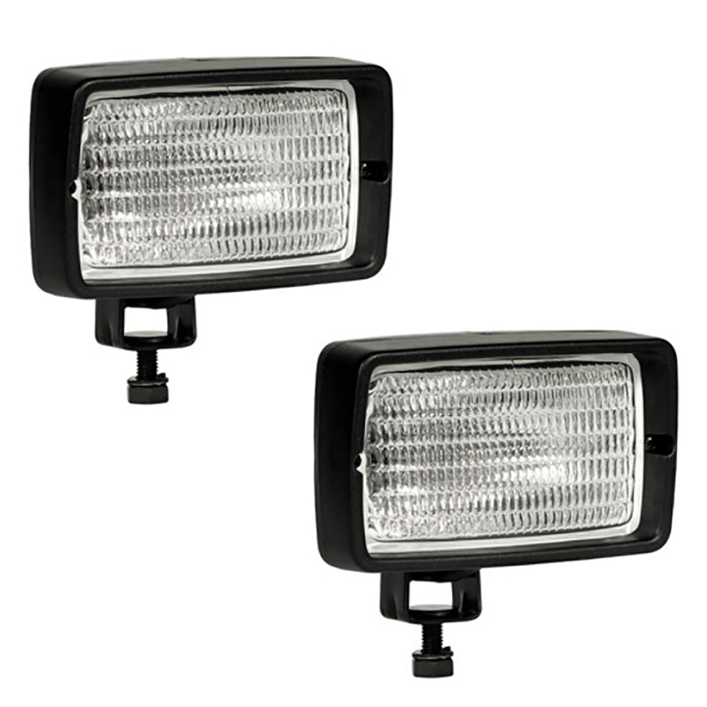 Qty 2: 12V ABL Flood Halogen Lamp Fits John Deere Replaces F309105