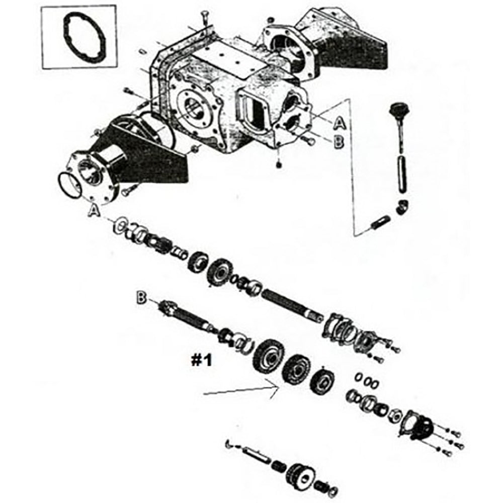 Sliding Gear Fits Case/International Harvester Replaces 11374