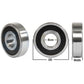 6209-2RS New Aftermarket Bearing 1138480 fits Fahr Drum Mower KM24