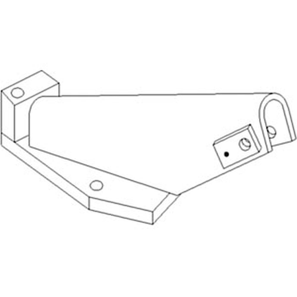 Right Hand Support Assembly Fits Case IH MX120 MX90C MX110 MX100 MX80C MX135