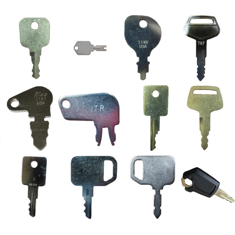 14 Pc. Basic Heavy Equipment Key Set Fits MTD Replaces 136242
