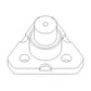 King Pin Fits Case 580SM+ 580SM 580SK 580NEP 580N 580M 580K 570NXT 570NEP 570MXT